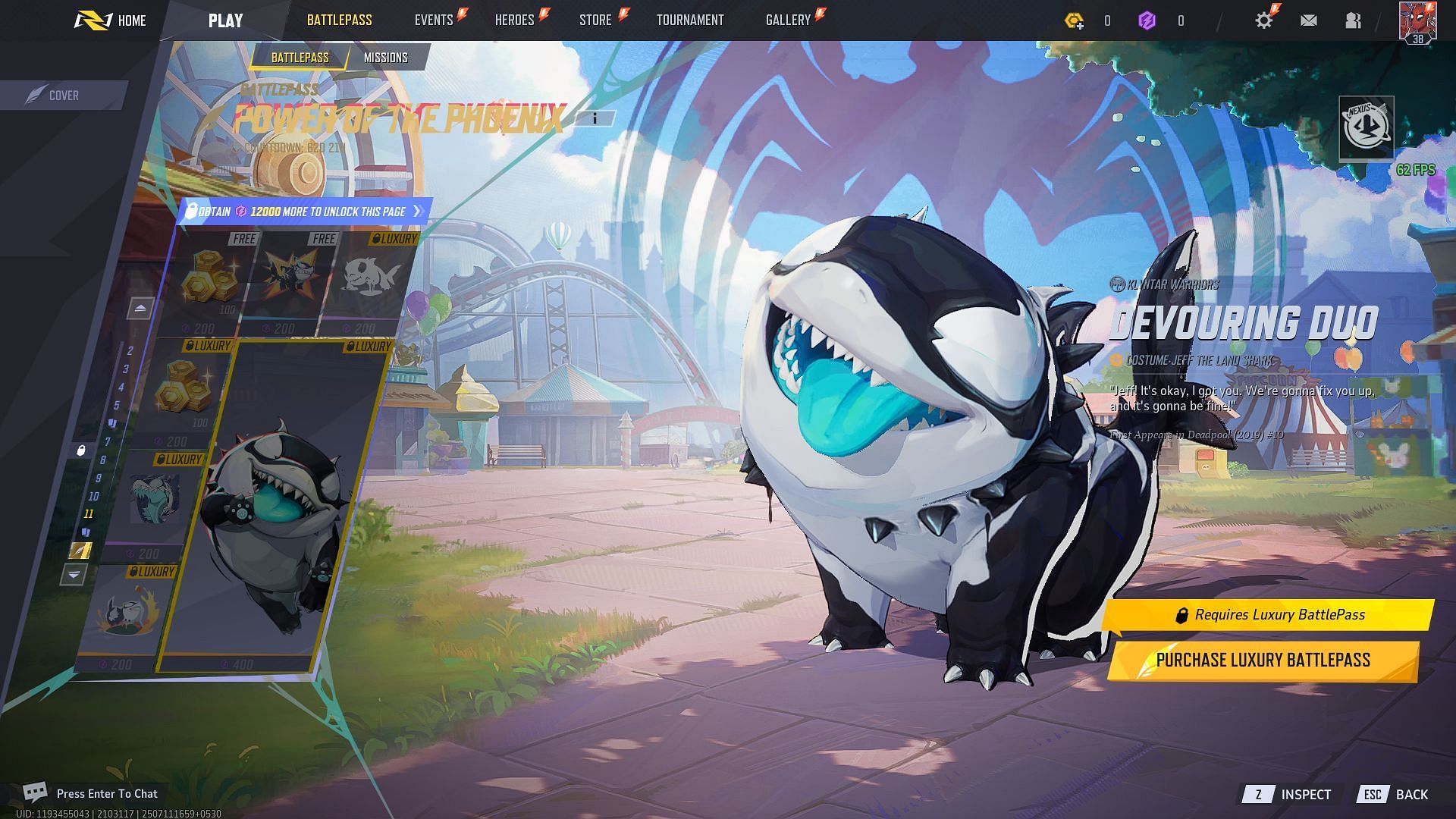 Battle Pass Page 11 (Image via SK Gaming || NetEase Games)